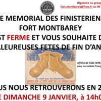 Fermeture du Mémorial et réouverture le dimanche 9 janvier 2022