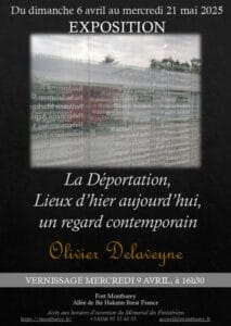 Lire la suite à propos de l’article Exposition et vernissage –  La déportation de 1945 à aujourd&rsquo;hui