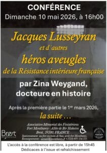 Lire la suite à propos de l’article Conférence au Fort Montbarey Dimanche 10 mai 2026 à 16h00